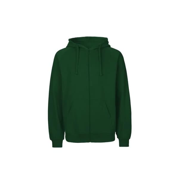 Neutral zip hoodie