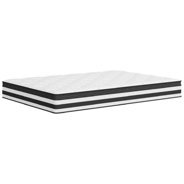 vidaXL Pocket Spring Madrass Medium 140x190 cm 372919