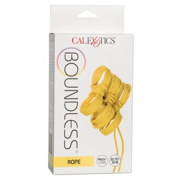 ROPE & BINDS Gränslöst bondage-rep 10m Yellow Calexotics