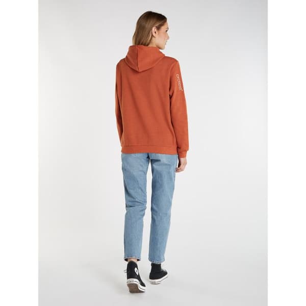 Klassisk hoodie för kvinnor Protest - ekorrbrun