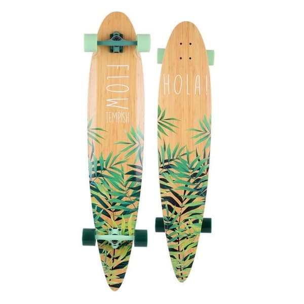 Tempish longboard Flow117 x 24,5 cm brun/grön
