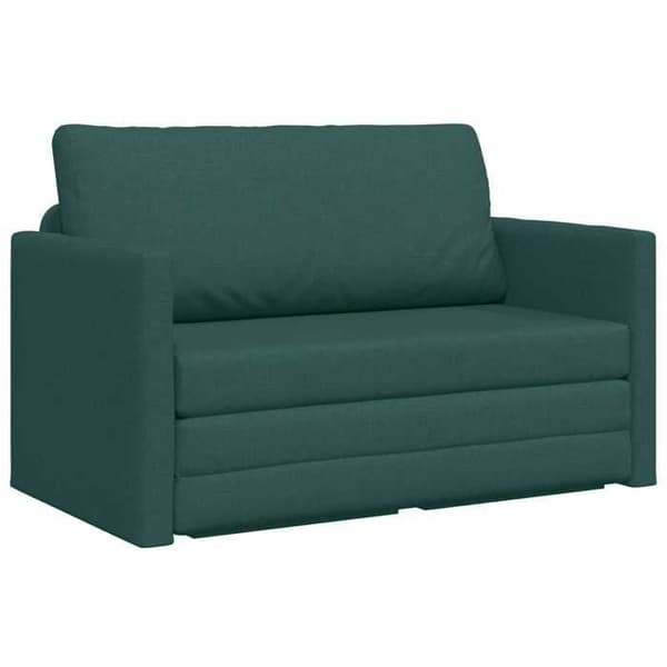 vidaXL Sängsoffa 110cm Mörkgrön tyg 4106695