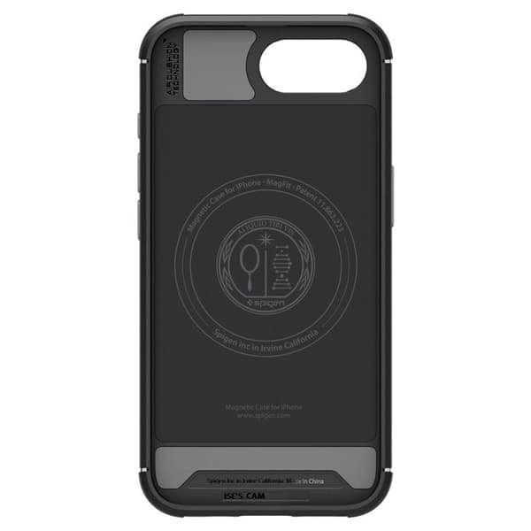 Spigen Core Armor MagSafe-fodral för iPhone 16e - Matt svart