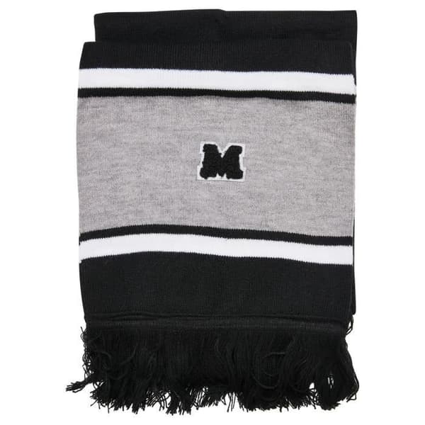 Urban Classics College Team scarf - svart/vit - ONE SIZE