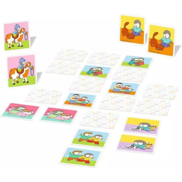 Sällskapsspel - bräspel. Ravensburger - Mitt Första Memory T'choupi Ravensburger