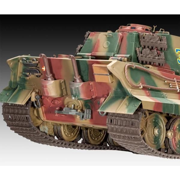 Modell av tank: Tiger II Ausf.B (Henschel-torn)