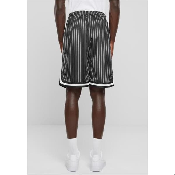 Urban Classics randiga stickade shorts