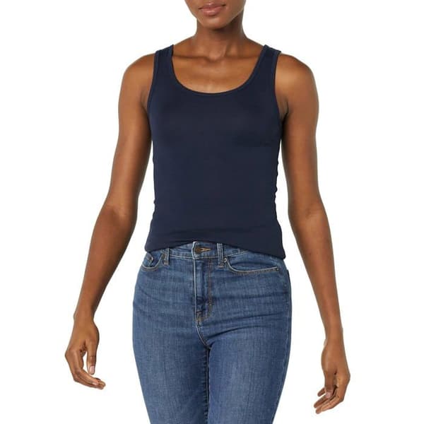 Damstopp slim Essentials - 2-pack marinblå, bomull/modal/elastan, storlek X-Large