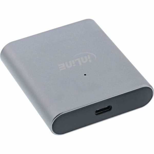 Kortläsare - InLine - 66771 - USB 3.2 Gen.2 - Aluminium - CFexpress 2.0 Typ B