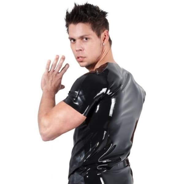 T-shirt i latex - M