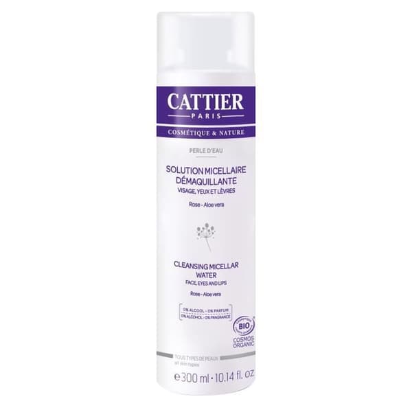 Cattier Water Pearl Micellar Cleansing Solution 300ml