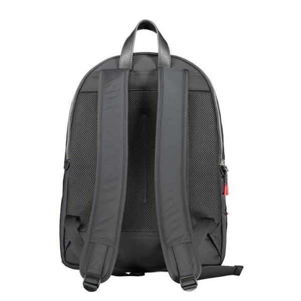 Svart polyester ryggsäck Tommy Hilfiger