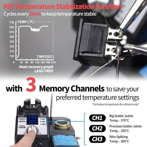 Digital lödstation YIHUA 926LED-IV 110W EVO