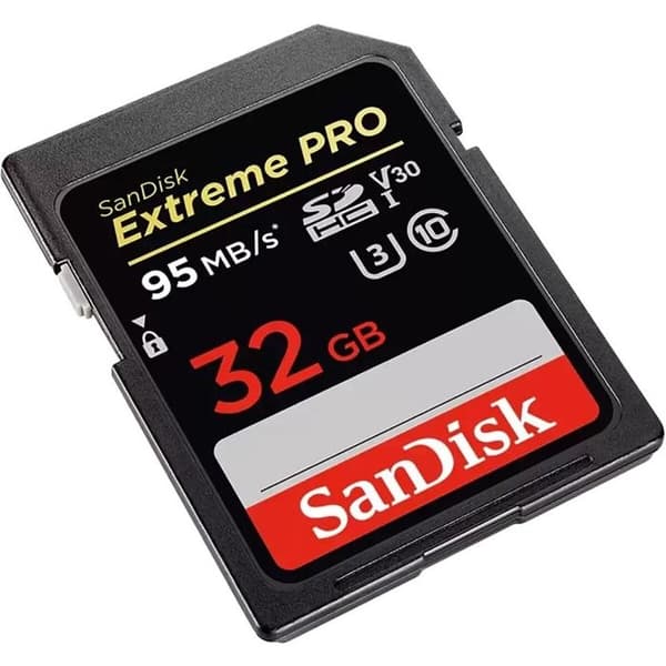 SanDisk Extreme Pro SDHC UHS-I U3 Class10 32 Go