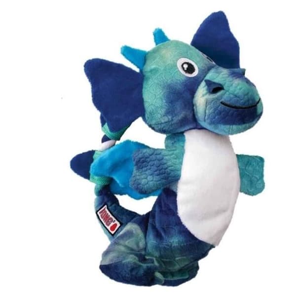 Hundleksak - Kong Dragon Knots - Röd - Grön - Blå - Tyg