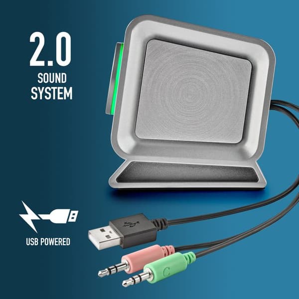 NGS Ljudbar - Subway - 20W - Bluetooth - 2.0 - Svart