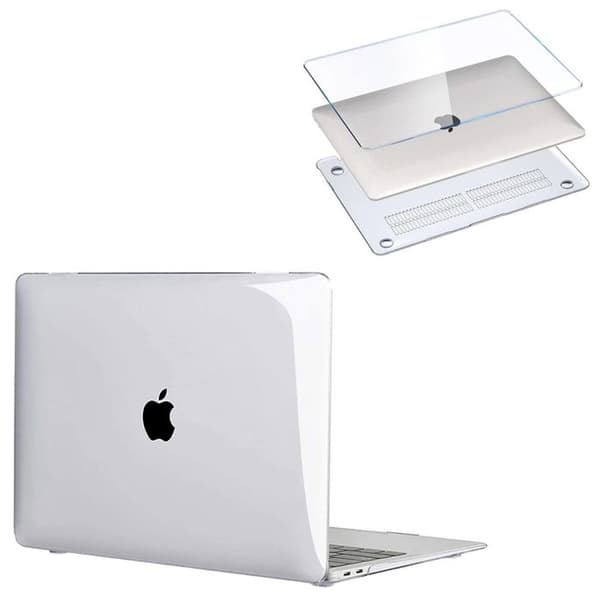Hårdskal för Apple MacBook Air M3 13,6" (transparent)
