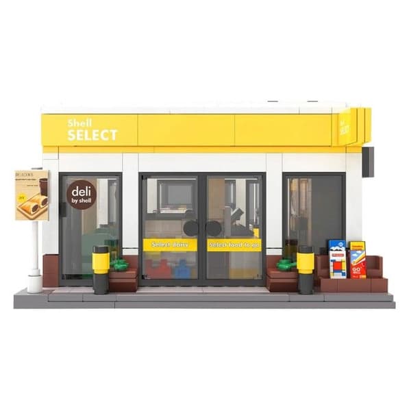 CaDA station Shell Select Bricks - JAMARA - Gul - Plast - Från 8 år