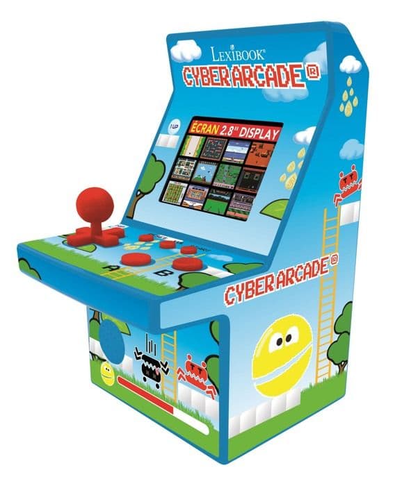 Cyber Arcade® bärbar konsol - 2,8-tums skärm 200 spel