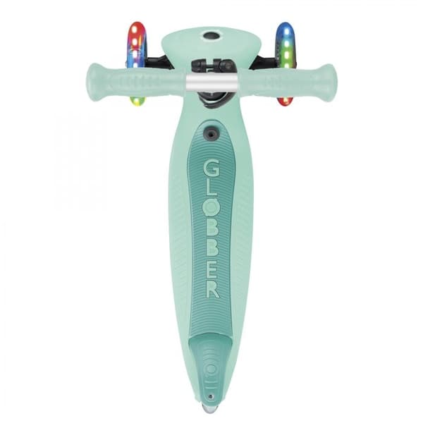 Globber - Utvecklingsbar sparkcykel GO-UP ACTIVE LIGHTS - Mintgrön