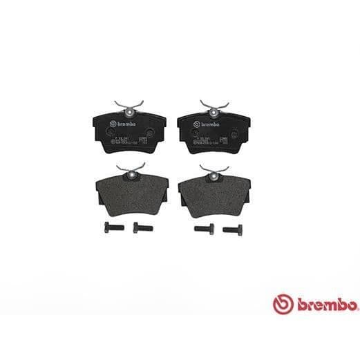 BREMBO Bromsbeläggssats P59041 - 4 st
