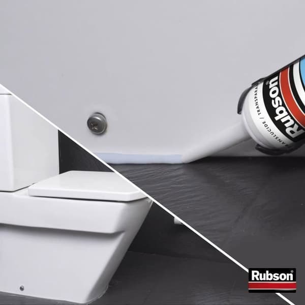 Transparent sanitetssilikonfogmassa 300 ml - RUBSON - 165173