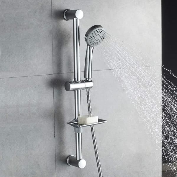 Ensemble Douche - IBERGRIF - M20903 - 55 CM - Krom - Silver