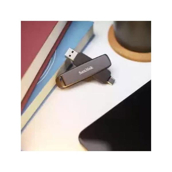USB-minne - SanDisk - Extreme Pro Dual Drive - 2 To - USB Typ A och Typ C - 1000 Mo/s