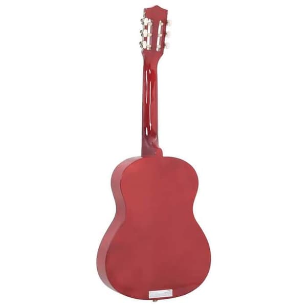 vidaXL klassisk gitarrset för barn och nybörjare 8 st 3/4 36"