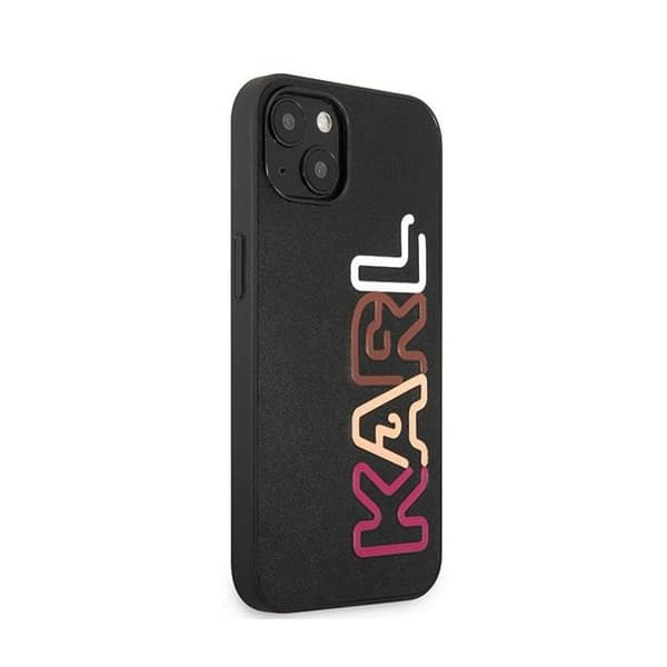 Karl Lagerfeld-fodral för iPhone 13 mini Multipink Svart