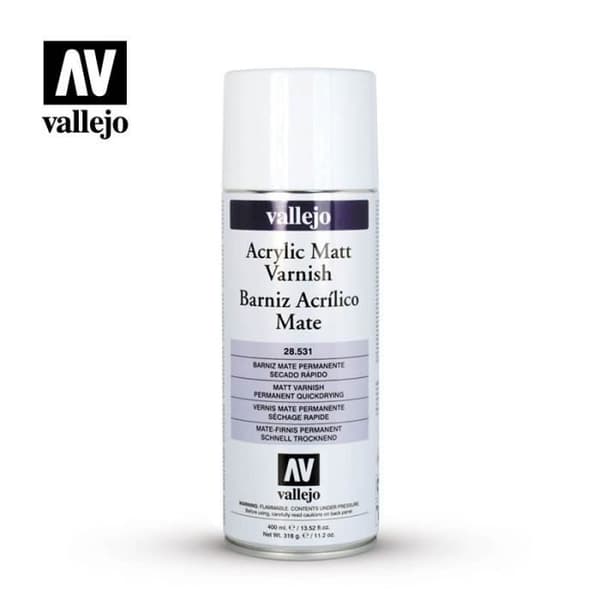 Vallejo Matt Spraylack 400 ml