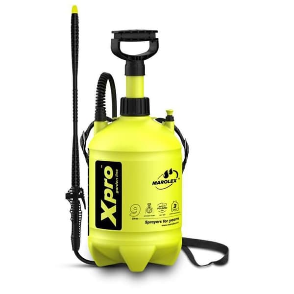 Tryckspruta - MAROLEX XPRO 9 - 9 L - Sprutlans 44 cm - Låsbart doseringsventil