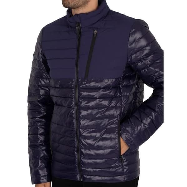 Doudoune Studios Contrast Core - SUPERDRY - Lila - Herr - Ansvarsfullt dun - Dragkedja