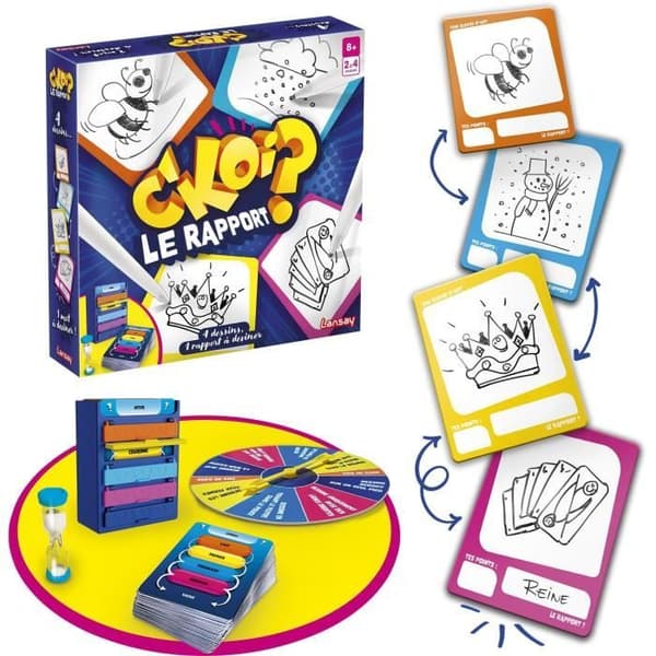 VAD ÄR RAPPORTEN? - Brädspel - från 8 år