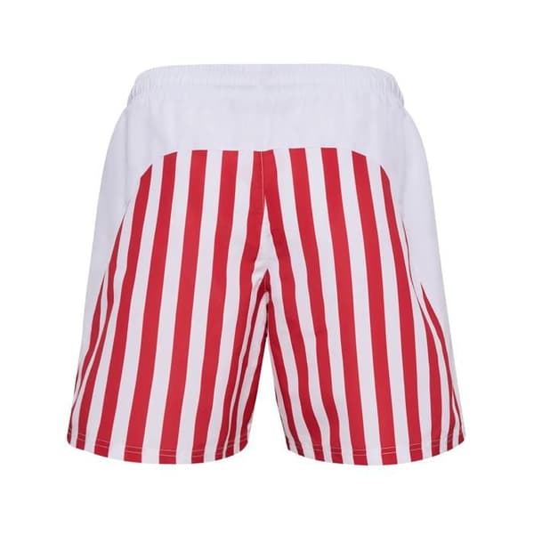 Hummel DBU Fan 24 badshorts - tango röd/vit