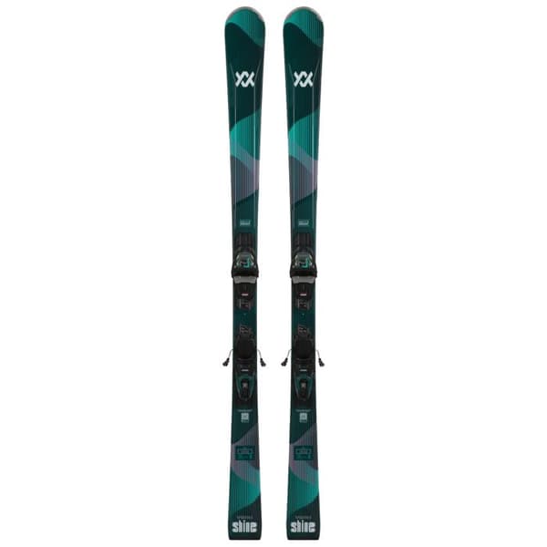 Pack Skidor Volkl Shine 76 + Vmotion 10 Bindningar Grön Dam