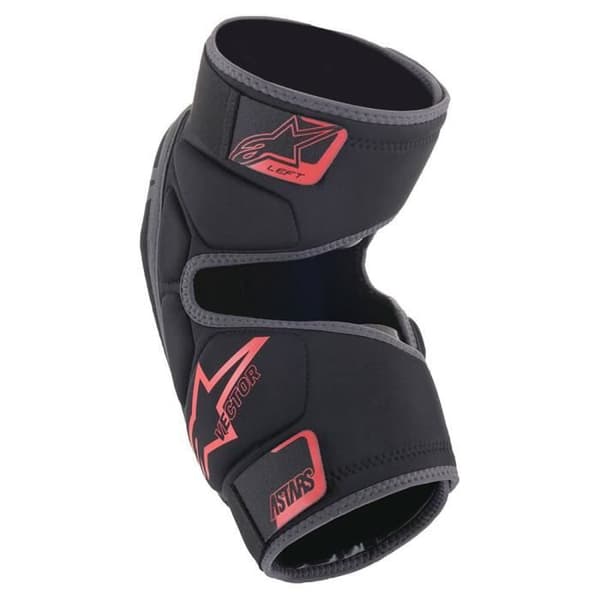 Alpinestars Vector Knäskydd Skydd: Mixte, Svart-Antracit-Röd, L-XL