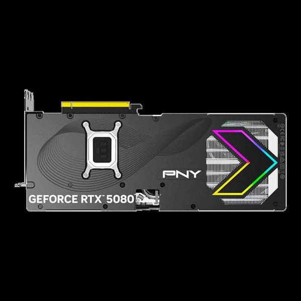 Grafikkort - PNY - GeForce RTX 5080 - 16 GB - Överklockning - ARGB