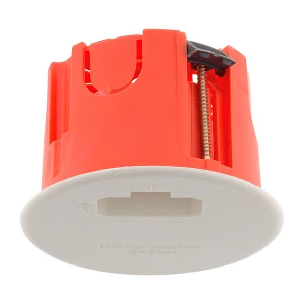 Boîte DCL punkt för centrala väggar med hål placo Ø65mm - Röd - Zenitech