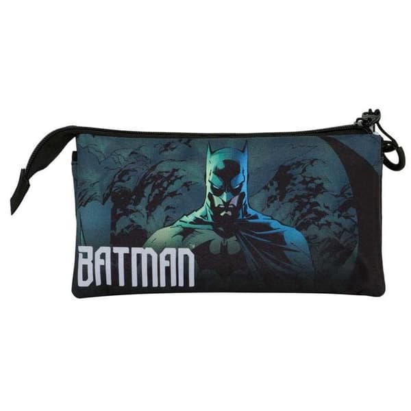 Trousse Triple FAN 2.0 - DC Comics Batman Arkham - Grön - One Size
