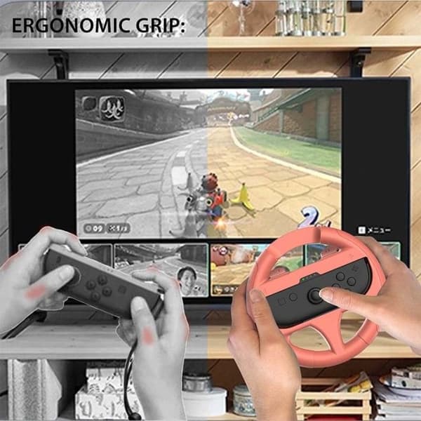 Paket med 2 rattar för Joy-Con - SUBSONIC - Switch 2 - Switch OLED - Switch