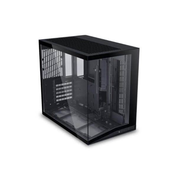mini-tour Lian Li O11 Dynamic Mini V2 Flow Chassi, PC Chassi, svart gaming chassi