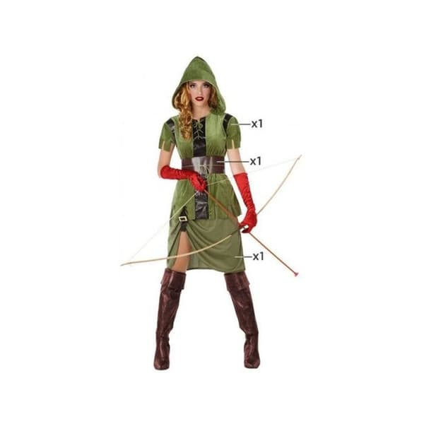 Kvinnoarkärens dräkt Robin