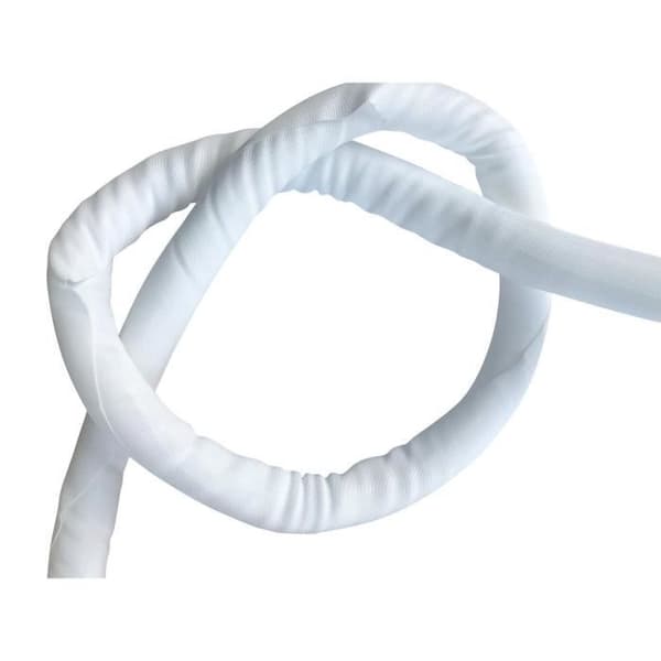 Flexibel kabel - VIVOLINK - Ø25mm - 25m - Flätad - Vit