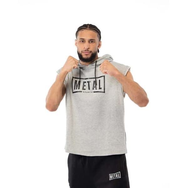 Metal Boxe hoodie - grå