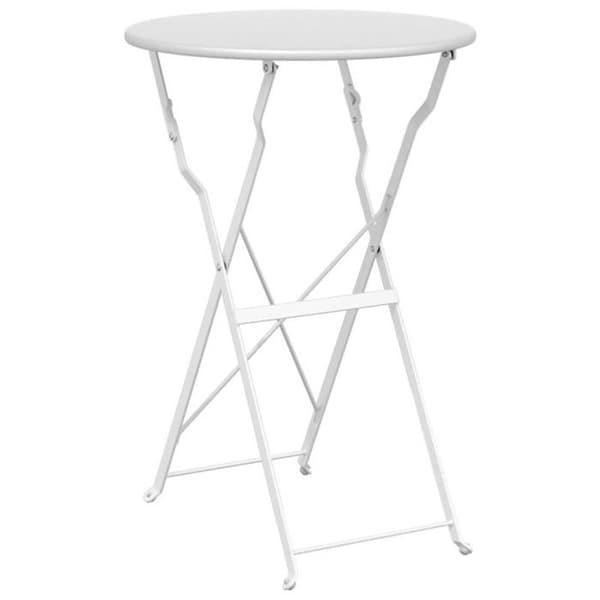 Bistrobord - VIDAXL - 42002962 - Flexibel - Pulverlackerad stål - Diameter 50 cm