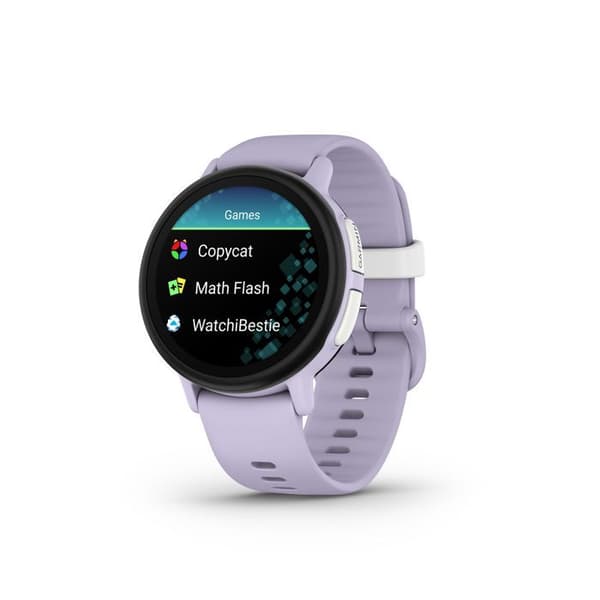 Smartklocka - GARMIN - Bounce 2 - 1,2" - GPS - Wi-Fi - Ljuslila