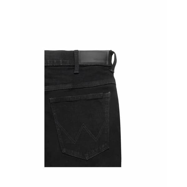 Wrangler raka jeans - svarta