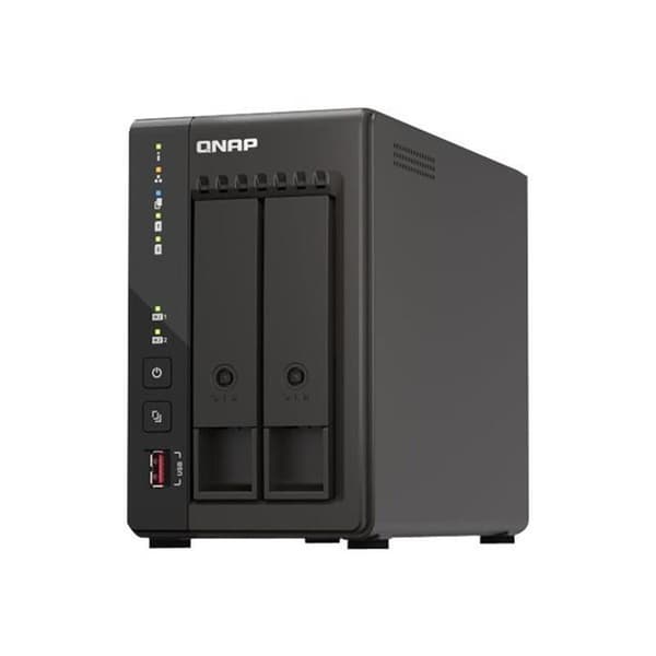 NAS-server - QNAP - TS-253E-8G - 2 fackor - 8 GB - Säker lagring