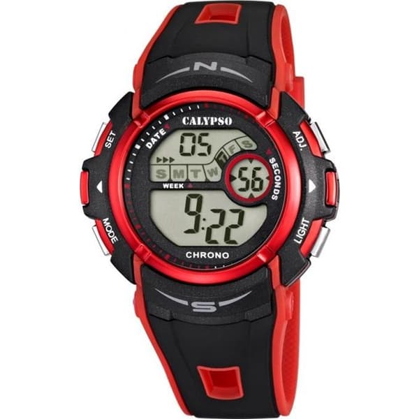 Calypso K5610-5 barnklocka - Polyuretanarmband - 5 ATM vattentät - Digital display